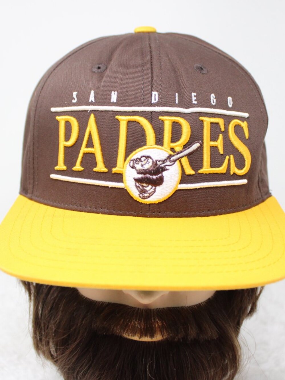 San Diego Padres Hat Adult Snapback Brown American Needle Cooperstown Collection